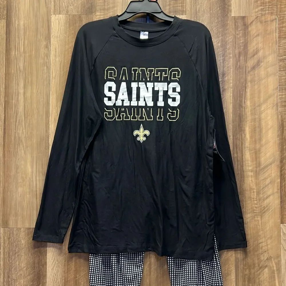 NEW ORLEANS SAINTS NFL PAJAMAS
